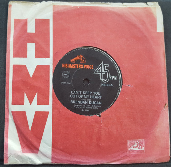 Brendan Dugan : Can't Keep You Out Of My Heart (7", Single)