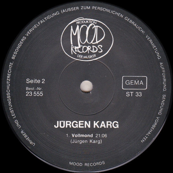 Jürgen Karg : Elektronische Mythen (LP, Album)