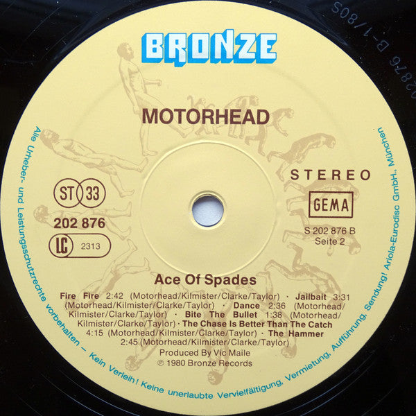 Motörhead : Ace Of Spades (LP, Album)