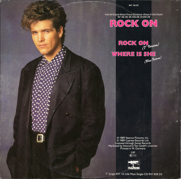 Michael Damian : Rock On (12", Maxi)