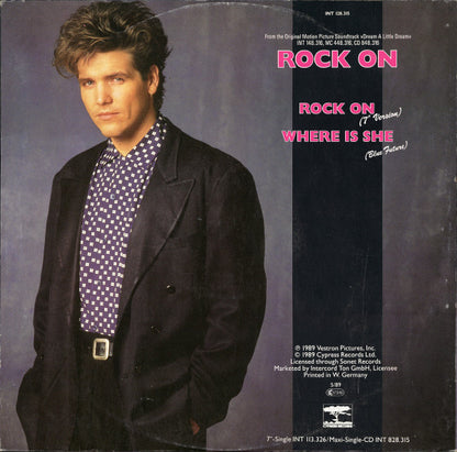 Michael Damian : Rock On (12", Maxi)
