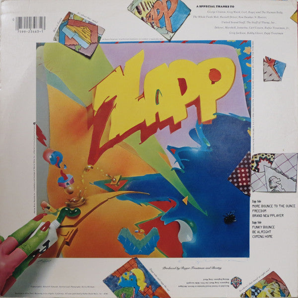 Zapp : Zapp (LP, Album, Spe)