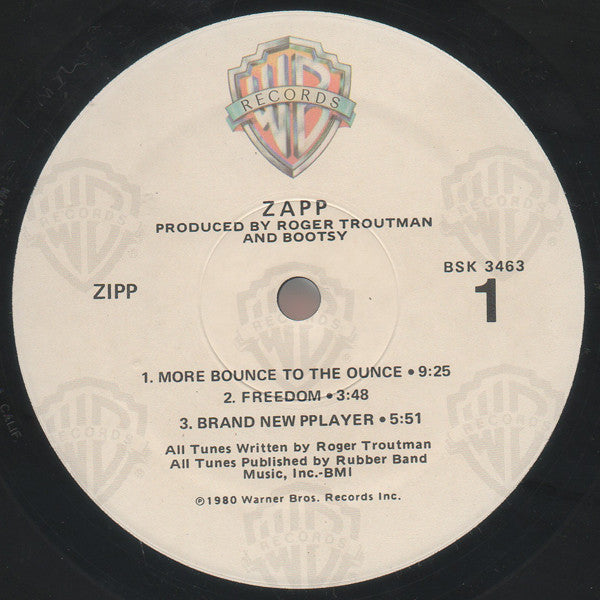 Zapp : Zapp (LP, Album, Spe)