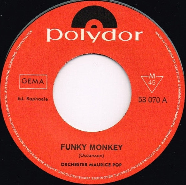 Maurice Pop & Sein Orchester : Funky Monkey / Bay Bridge (7", Single)