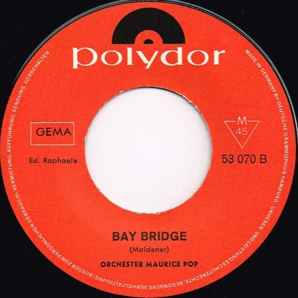 Maurice Pop & Sein Orchester : Funky Monkey / Bay Bridge (7", Single)