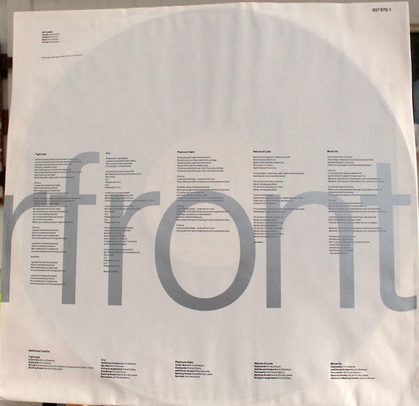 Waterfront (2) : Waterfront (LP, Album)