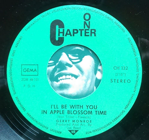 Gerry Monroe : My Prayer / I'll Be With You In Apple Blossom Time (7", Single)