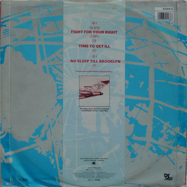 Beastie Boys : Fight For Your Right (12")