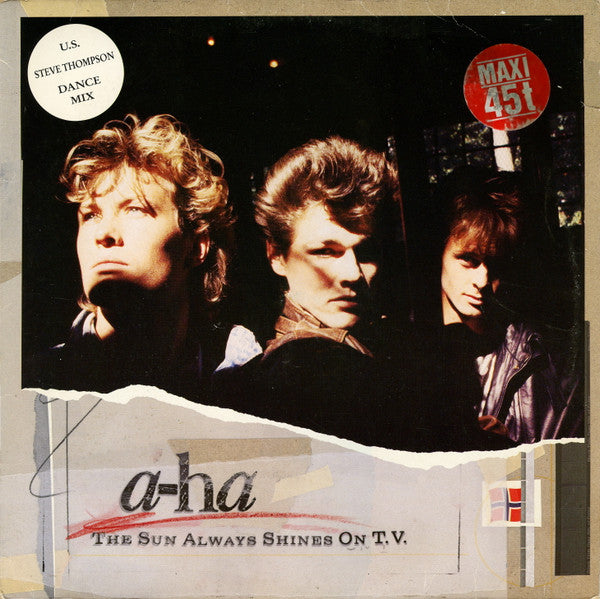 a-ha : The Sun Always Shines On T.V. (12", Maxi)