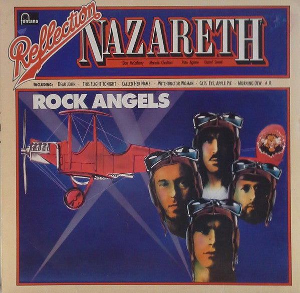 Nazareth (2) : Reflection - Rock Angels (LP, Album, Comp, RE)