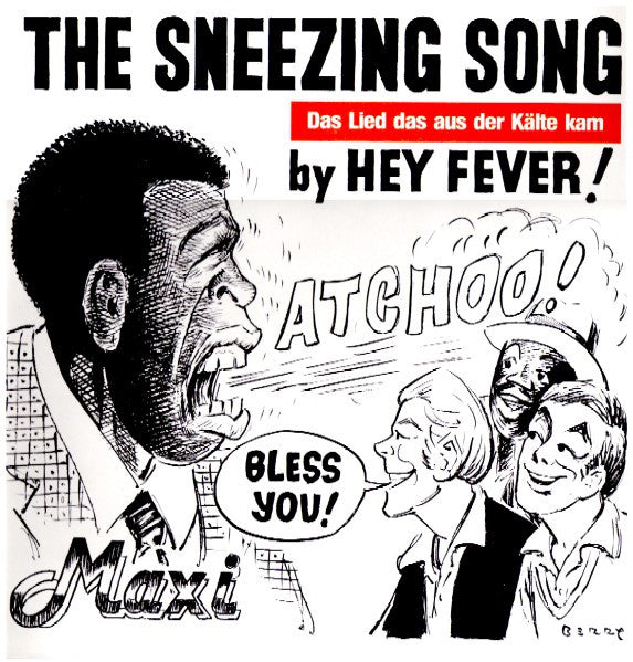 Hey Fever! : The Sneezing Song (12", Maxi)