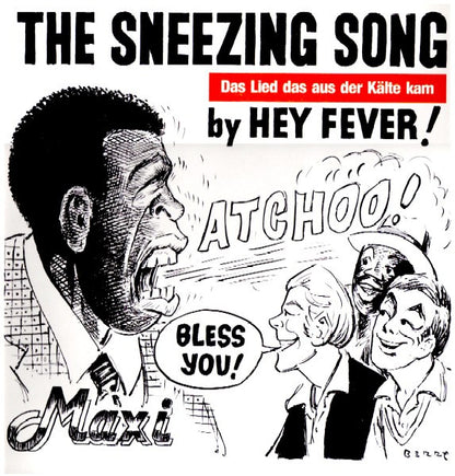 Hey Fever! : The Sneezing Song (12", Maxi)