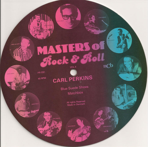 Carl Perkins : Blue Suede Shoes (7", S/Sided, Single, Pic, mul)