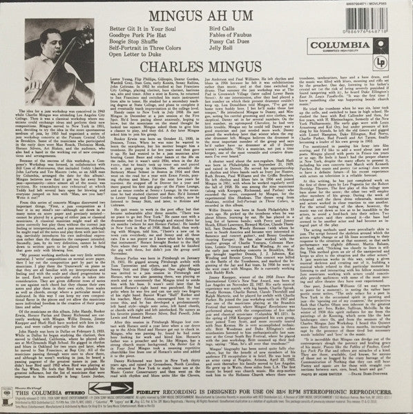 Charles Mingus : Mingus Ah Um (LP, Album, RE, RM, RP, 180)