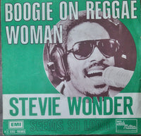 Stevie Wonder : Boogie On Reggae Woman (7", Single)
