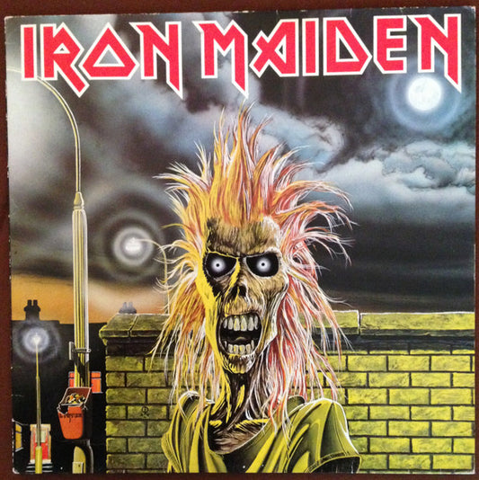 Iron Maiden : Iron Maiden (LP, Album, RE)