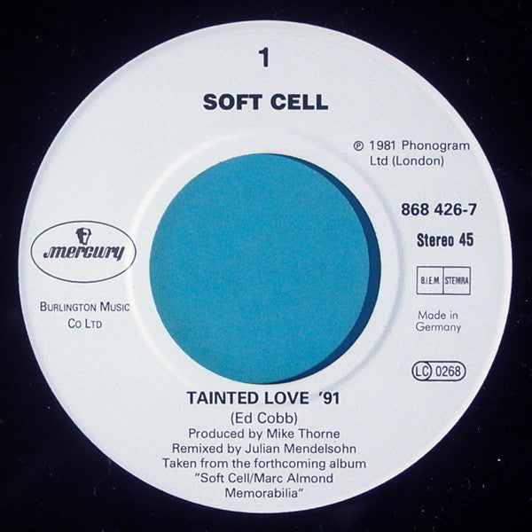 Soft Cell, Marc Almond : Tainted Love '91 (7", Single)