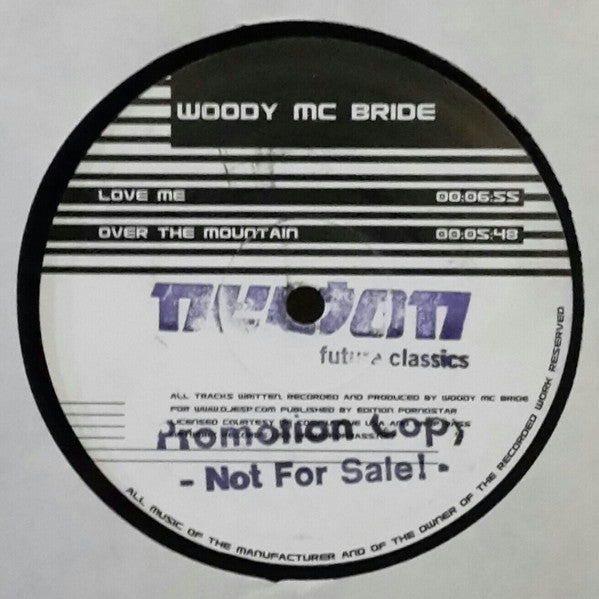 Woody Mc Bride* : Over The Mountain (12", EP, Promo, W/Lbl, sta)