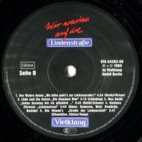 Various : Wir Warten Auf Die Lindenstraße (LP, Comp, Gat)