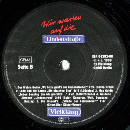 Various : Wir Warten Auf Die Lindenstraße (LP, Comp, Gat)