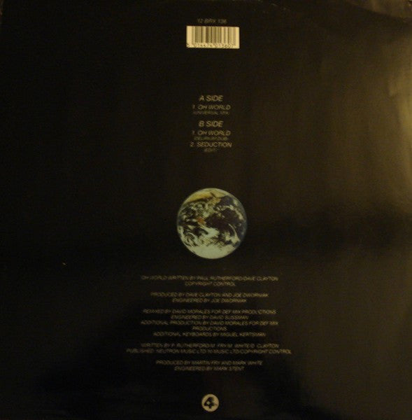 Paul Rutherford : Oh World (Remix) (12", Single)