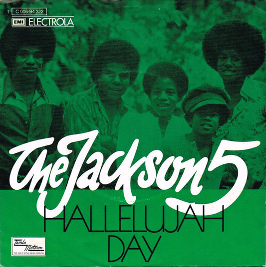 The Jackson 5 : Hallelujah Day (7", Single)