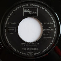 The Jackson 5 : Hallelujah Day (7", Single)