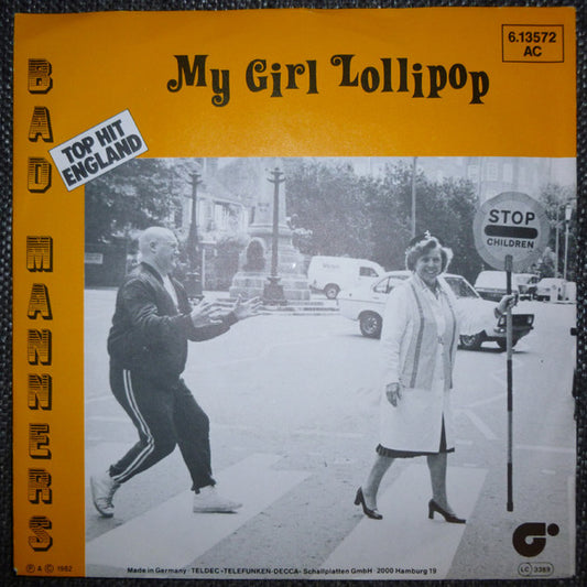 Bad Manners : My Girl Lollipop (7", Single, Promo)