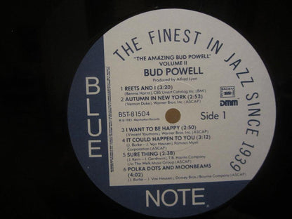Bud Powell : The Amazing Bud Powell, Volume 2 (LP, Album, Mono, RE, RM)
