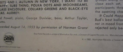 Bud Powell : The Amazing Bud Powell, Volume 2 (LP, Album, Mono, RE, RM)