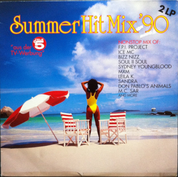 Various : Summer Hit Mix '90 (2xLP, Comp, Mixed)