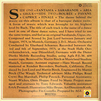 Jon Lord : Sarabande (LP, Album, Die)