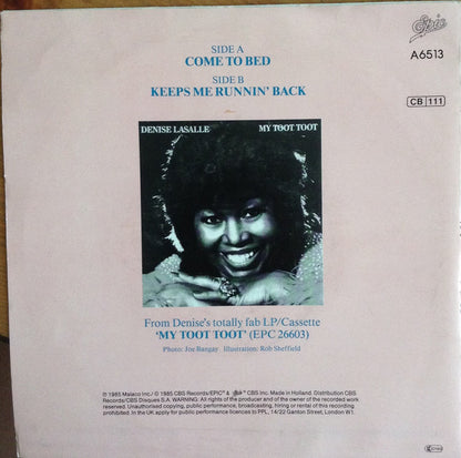 Denise Lasalle : Come To Bed (7", Single)