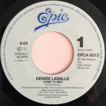 Denise Lasalle : Come To Bed (7", Single)