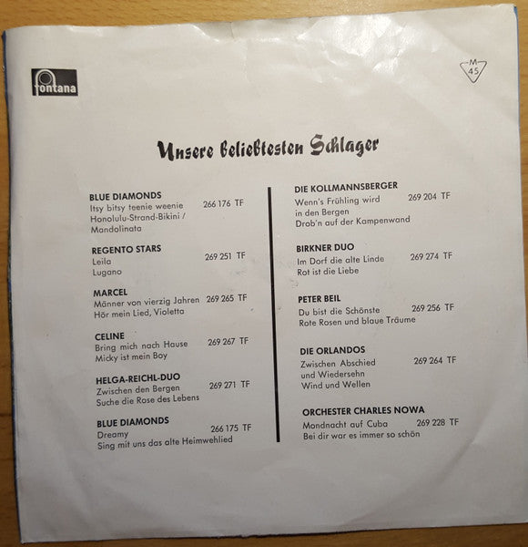Peter Beil : Ich Komme Wieder / Vier Kleine Schuhe (7", Single)