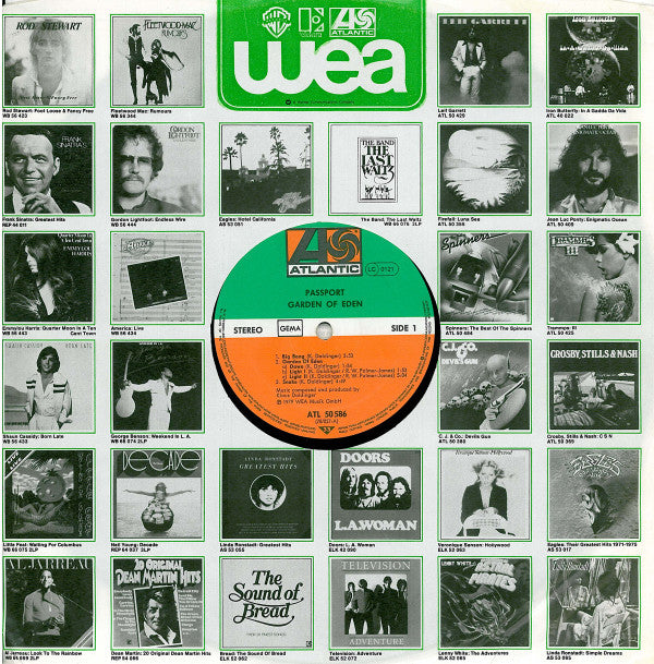Passport (2) : Garden Of Eden (LP, Album)