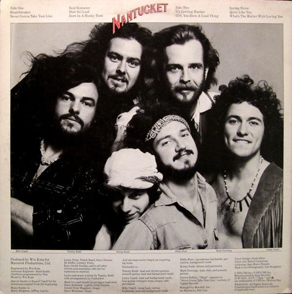 Nantucket : Nantucket (LP, Album, RP)