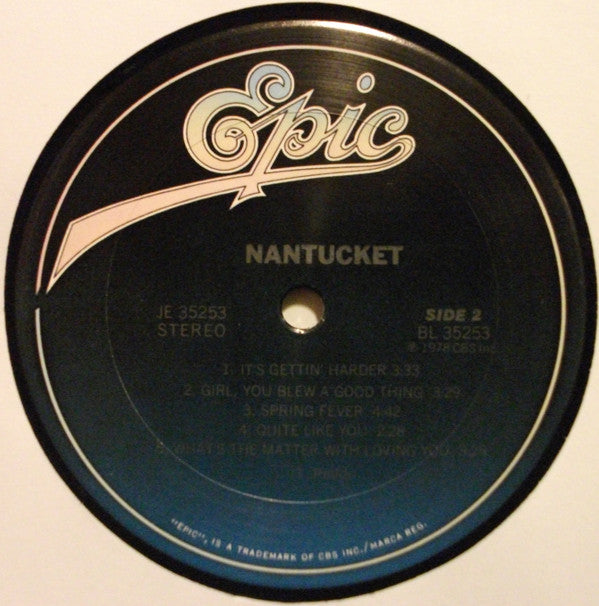 Nantucket : Nantucket (LP, Album, RP)