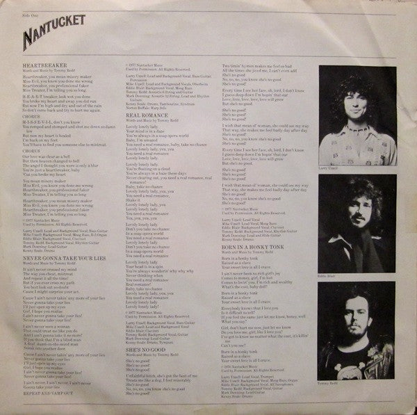 Nantucket : Nantucket (LP, Album, RP)