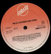 Nils Lofgren & Grin* : Nils Lofgren And Grin (LP, Album, Comp)