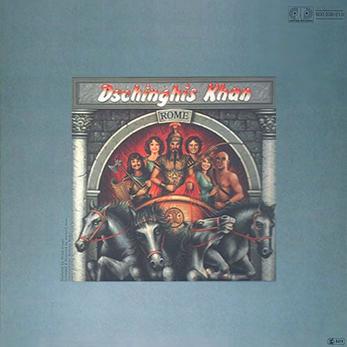 Dschinghis Khan : Rome (English Version) / The Strangers (12", Yel)