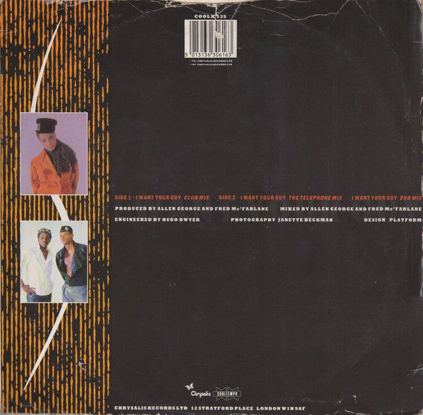 The Soul Club* : I Want Your Guy (12")