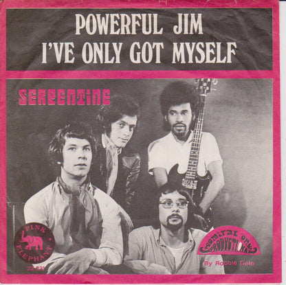 Serpentine (2) : Powerful Jim (7", Single, Mono)