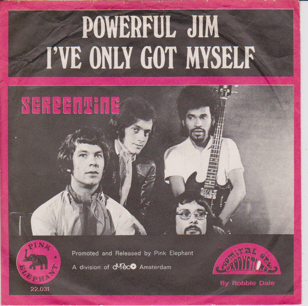 Serpentine (2) : Powerful Jim (7", Single, Mono)