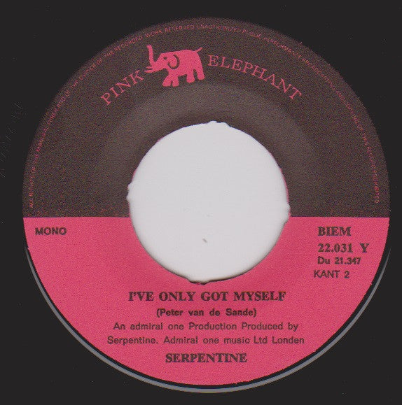 Serpentine (2) : Powerful Jim (7", Single, Mono)