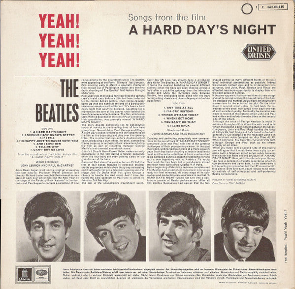 The Beatles : A Hard Day's Night (LP, Album, RE)