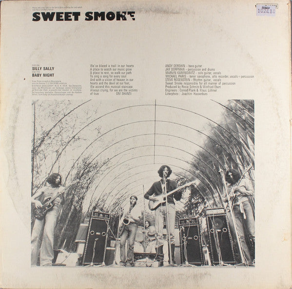 Sweet Smoke : Just A Poke (LP, Album, RE)