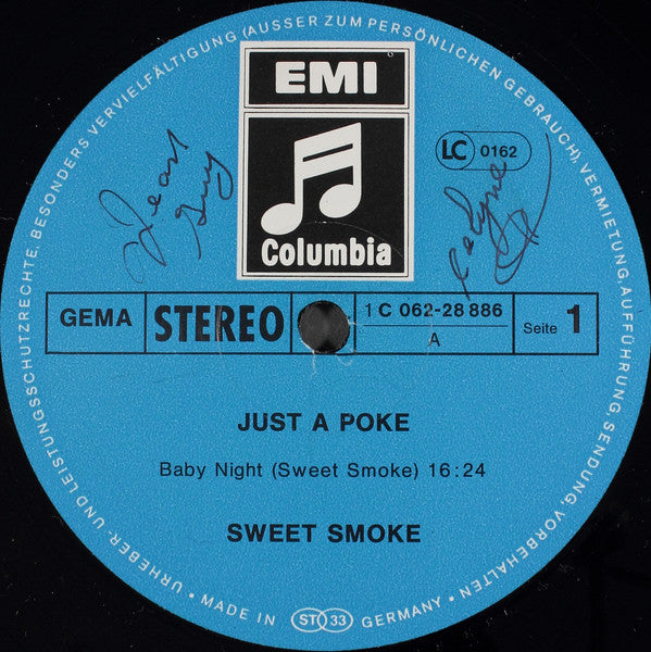 Sweet Smoke : Just A Poke (LP, Album, RE)