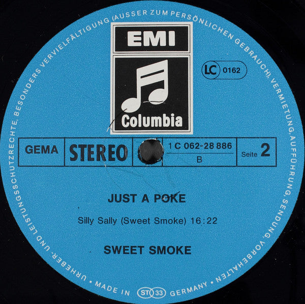 Sweet Smoke : Just A Poke (LP, Album, RE)