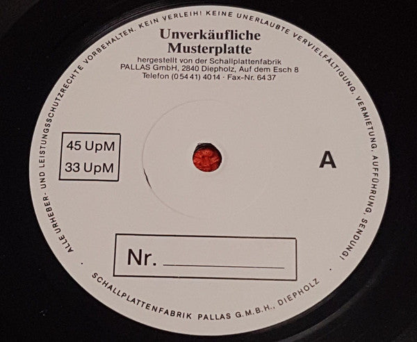 Speckmann Project : Speckmann Project (LP, Album, TP)